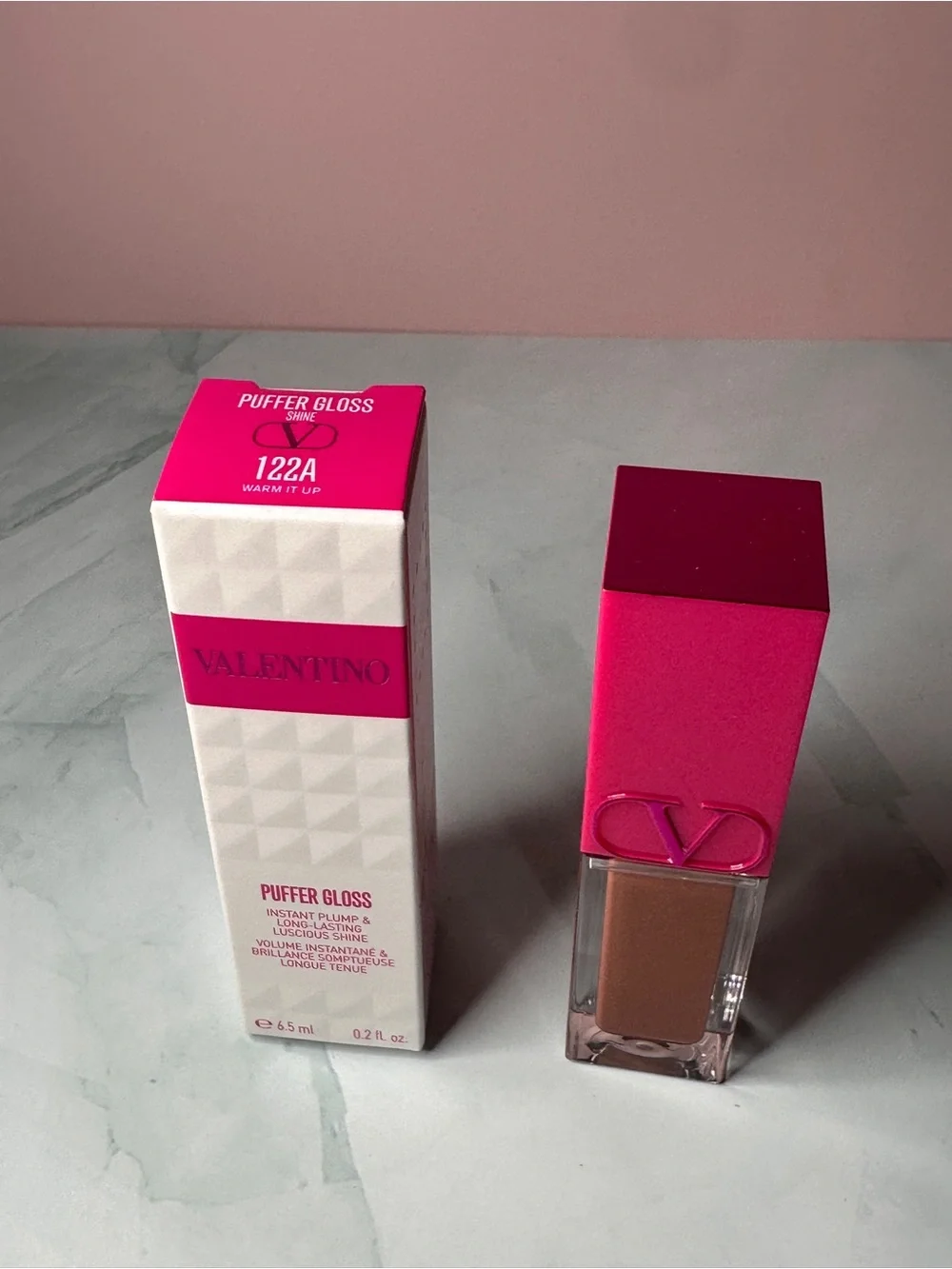 Valentino Puffer Gloss Lip Plumper - warm it up